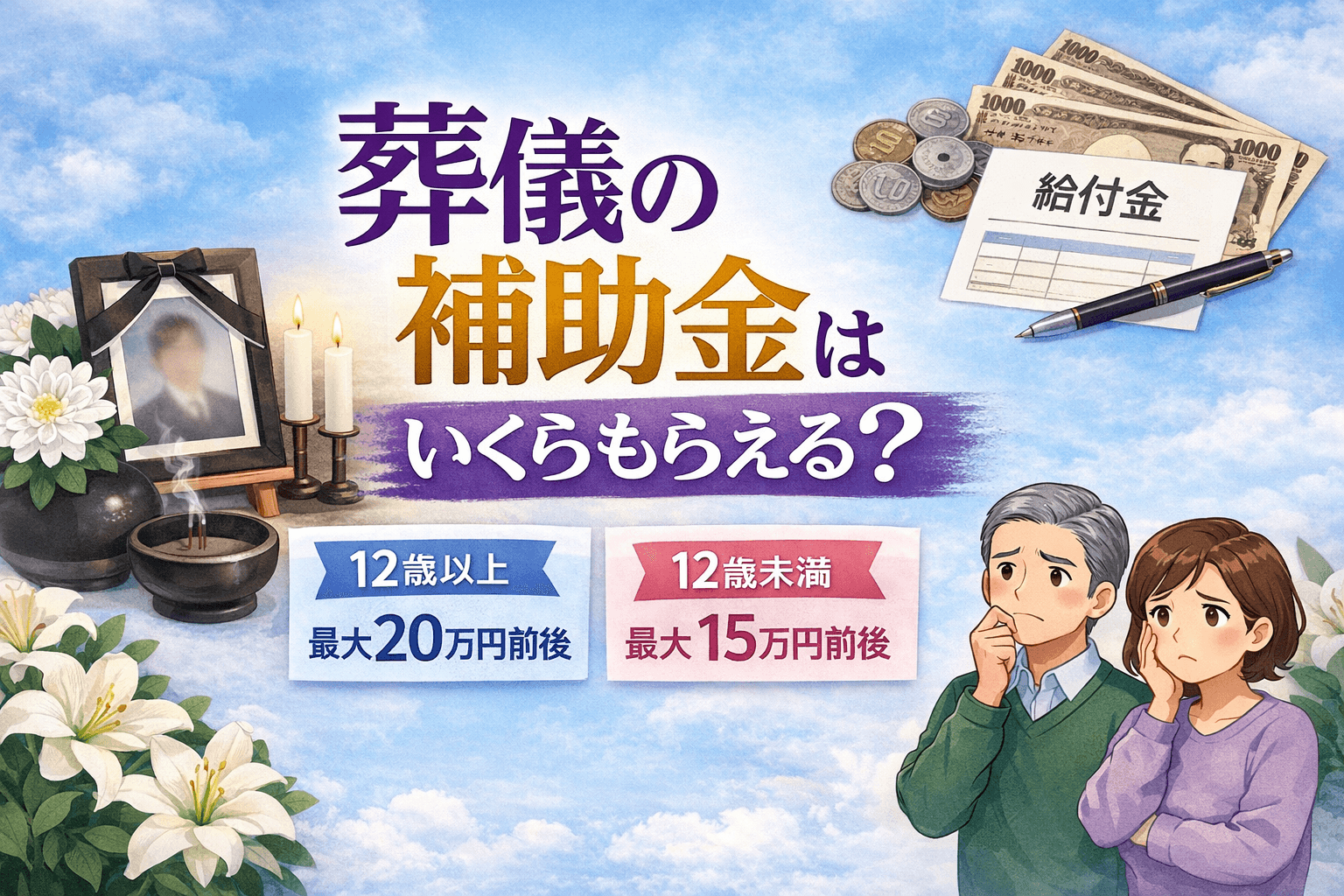川口市の葬儀補助金についての記事イメージ