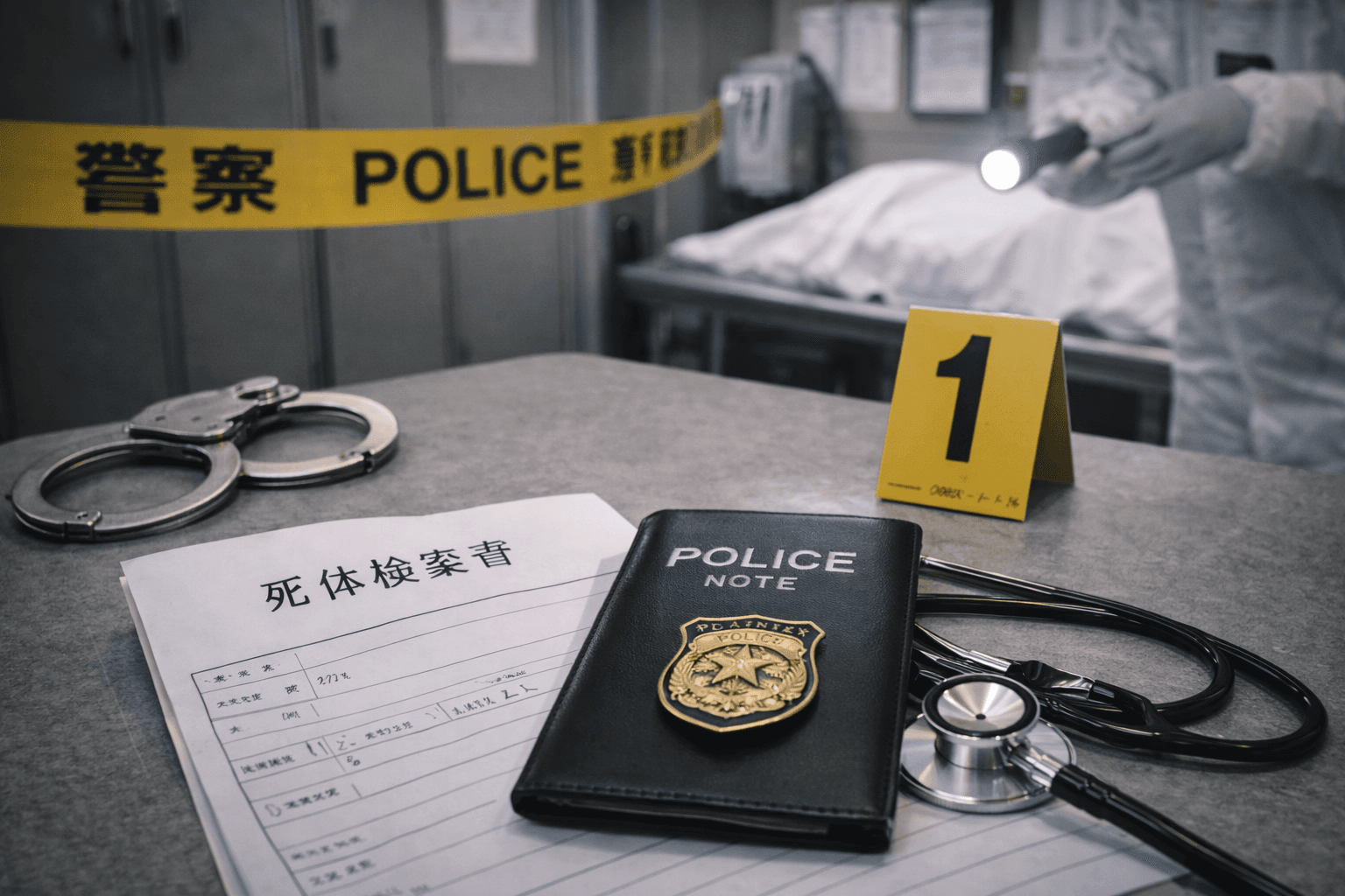 検視の流れ・遺体が警察に安置されたら家族がやるべきことを解説するコラム記事のイメージ