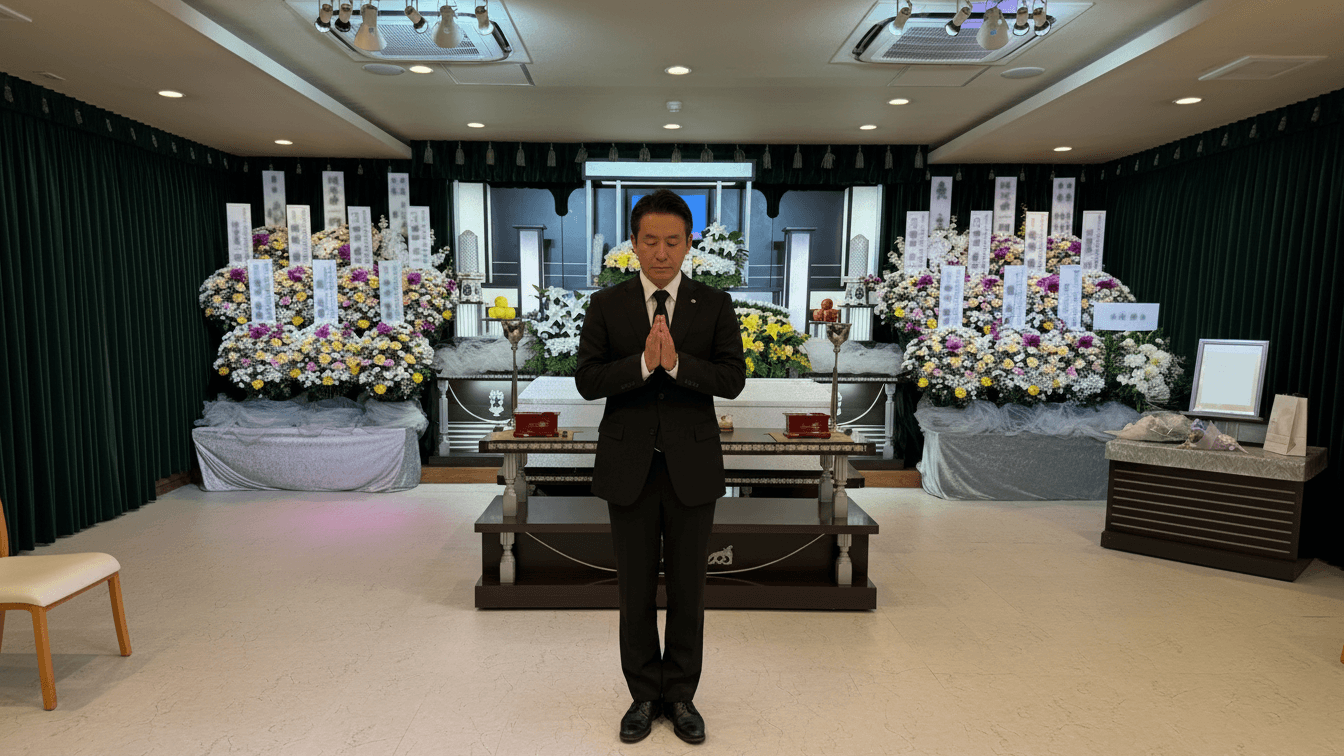 川口市ではじめての葬儀を行う喪主様向け記事のイメージ