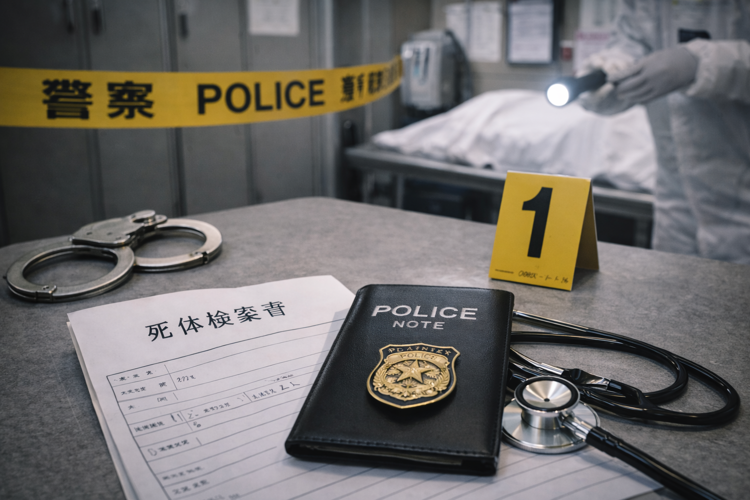 検視の流れ・遺体が警察に安置されたら家族がやるべきことを解説するコラム記事のイメージ