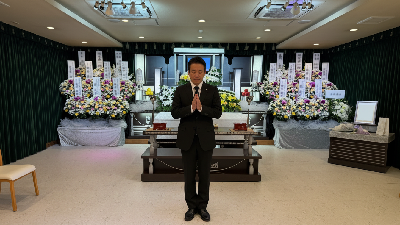 川口市ではじめての葬儀を行う喪主様向け記事のイメージ